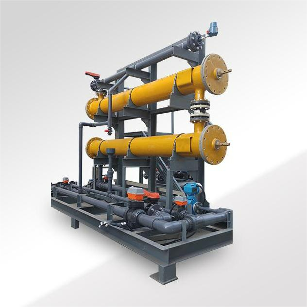 Skid mounted electrolytic seawater Sodium hypochlorite generator