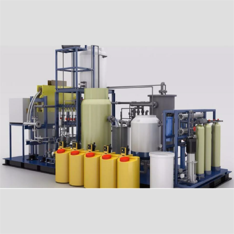 Strong sodium hypochlorite plant membrane electrolysis